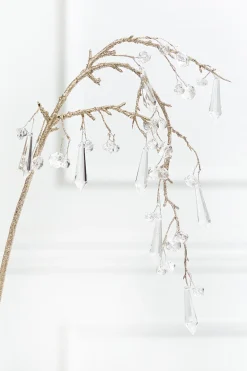Decorator's Warehouse 34" Acrylic Crystal Drop Spray > Christmas Sprays|Christmas Decor