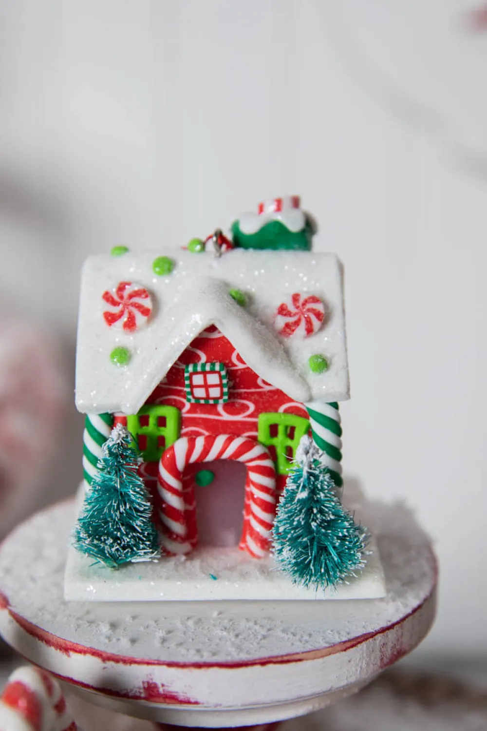 Decorator's Warehouse 3” Acrylic Light Up Gingerbread House Ornament > Christmas Ornaments|Christmas Decor