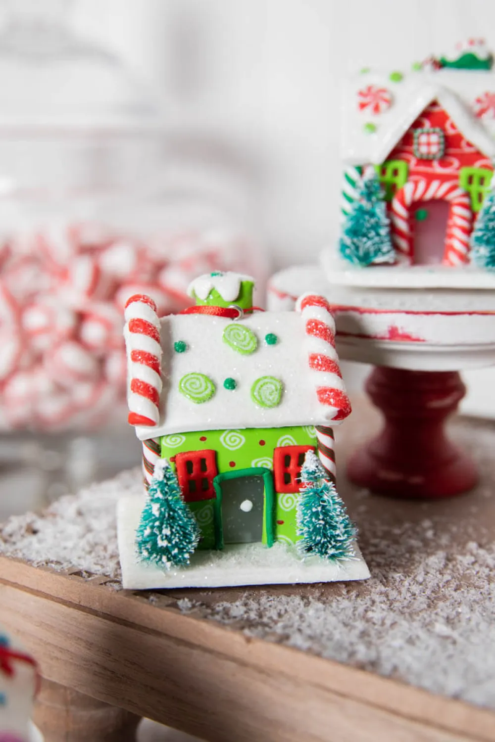 Decorator's Warehouse 3” Acrylic Light Up Gingerbread House Ornament > Christmas Ornaments|Christmas Decor