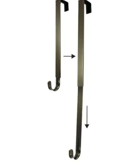 Decorator's Warehouse Adjustable Wreath Hanger - Brass > Christmas Accents|Christmas Wreaths