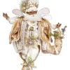 Decorator's Warehouse 15" African American White Christmas Fairy, Medium - Mark Roberts > Mark Roberts
