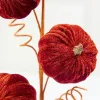 Decorator's Warehouse 24" Amber Velvet Pumpkin Spray > Fall Decor|Fall Decor