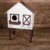 Decorator's Warehouse 16" Antique Metal Birdhouse > Spring Greenery|Christmas Sale