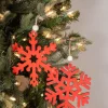 Decorator's Warehouse 6” Antique Snowflake Ornament > Cardinal|Christmas Sale