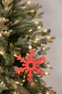 Decorator's Warehouse 6” Antique Snowflake Ornament > Cardinal|Christmas Sale
