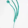 Decorator's Warehouse 50" Aqua Glitter Curly Spray > Santa'S Sweet Shoppe|2026 New Additions