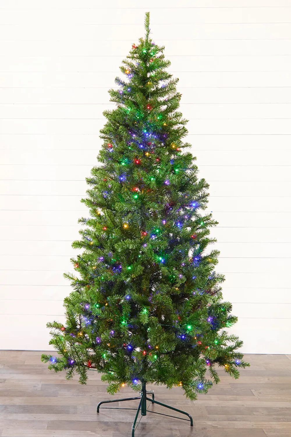 Decorator's Warehouse 7.5' Aspen Pine Artificial Christmas Tree with 400 Color-Changing Lights > Christmas Sale|Green