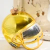Decorator's Warehouse 3.5" Aztec Gold Glass Football Helmet Ornament > Christmas Ornaments|Christmas Ornaments