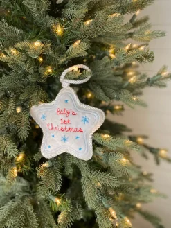 Decorator's Warehouse 5" Baby's First Christmas Ornament > Christmas Ornaments|Christmas Ornaments