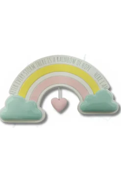 Decorator's Warehouse 3" Baby’s Rainbow Customizable Ornament > Christmas Ornaments|Christmas Decor