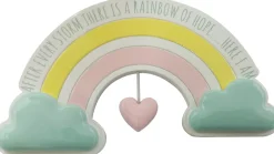 Decorator's Warehouse 3" Baby’s Rainbow Customizable Ornament > Christmas Ornaments|Christmas Decor
