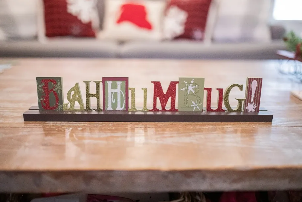 Decorator's Warehouse Bah Humbug Cutout > Sale|Christmas Accents