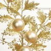 Decorator's Warehouse 22" Ball Bead Spray - Gold > Nutcracker|Classic Christmas