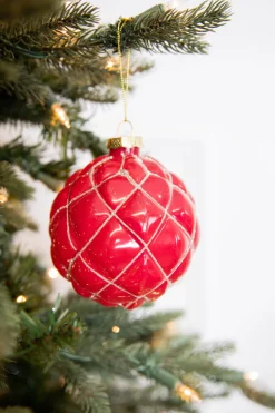Decorator's Warehouse 4” Ball Glass Ornament - Set of 4 > Nutcracker|Christmas Decor
