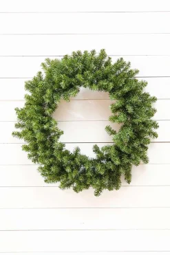 Decorator's Warehouse 30" Battery Operated LED Balsam Pine Wreath > Christmas Decor|Outdoor Lighting