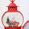 Decorator's Warehouse 11.5" Battery Operated Lighted Spinning Water Globe with Holiday Design > Water Globes|Christmas Accents