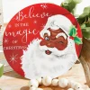 Decorator's Warehouse 8" "Believe" Santa Sign > Believe|Christmas Decor