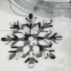 Decorator's Warehouse 6” Black And White Buffalo Check Snowflake Ornament > Best Sellers|Christmas Ornaments