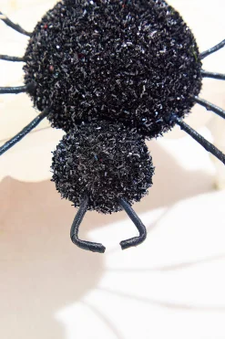 Decorator's Warehouse 16" Black Frizzy Spider > Halloween|Halloween