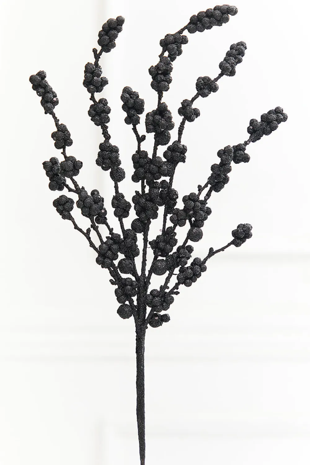Decorator's Warehouse 26" Black Glitter Berries Spray > Nutcracker|Christmas Sprays