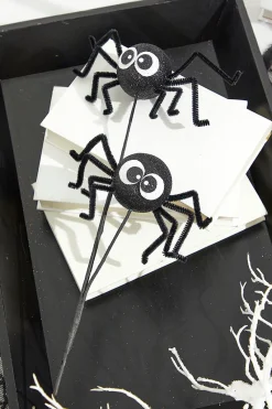 Decorator's Warehouse 21" Black Spider Spray > Halloween|Halloween