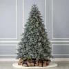 Decorator's Warehouse 7.5' Blue Spruce Tree with 500 Warm White LED Lights > Green|Christmas Trees