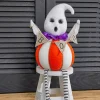 Decorator's Warehouse 21” Boo Ghost Pumpkin Decor > Halloween|Halloween