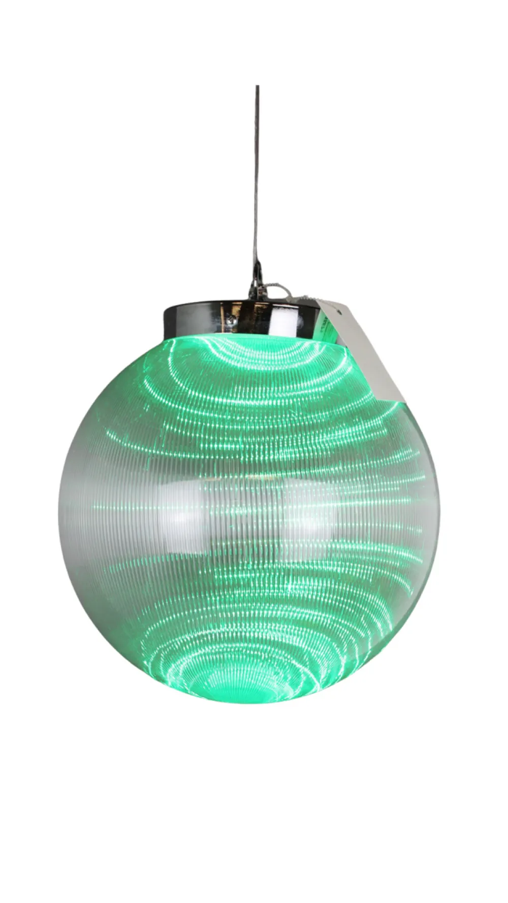 Decorator's Warehouse 12" Borealis Ball Lighted LED - Green > Christmas Sale|Indoor Lighting
