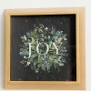 Decorator's Warehouse 14” Botanical Wood Wall Decor > Best Sellers|Luxe Noel
