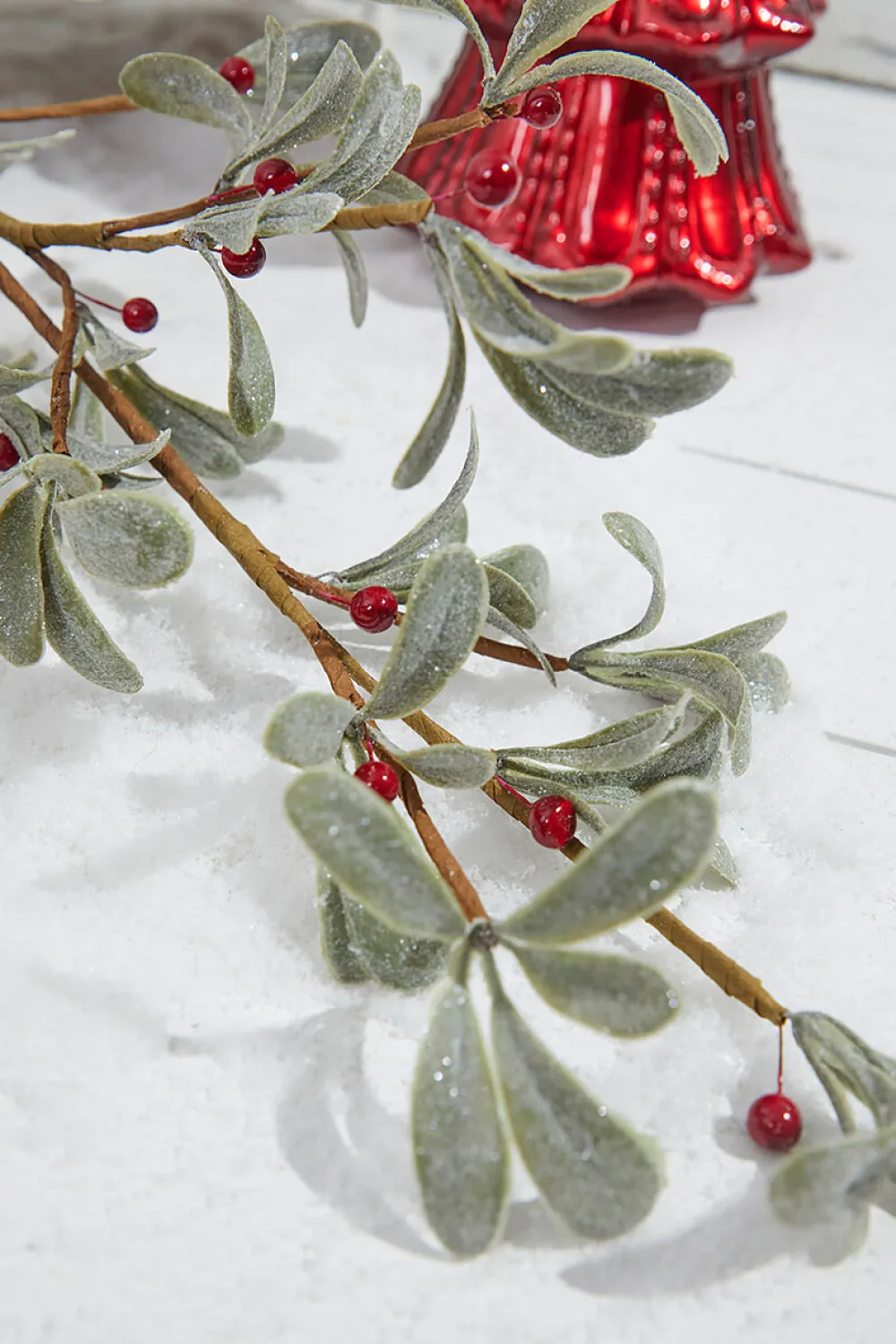 Decorator's Warehouse 29” Boxwood Berry Spray - Red & Green > Kristin'S Picks|Christmas Sprays
