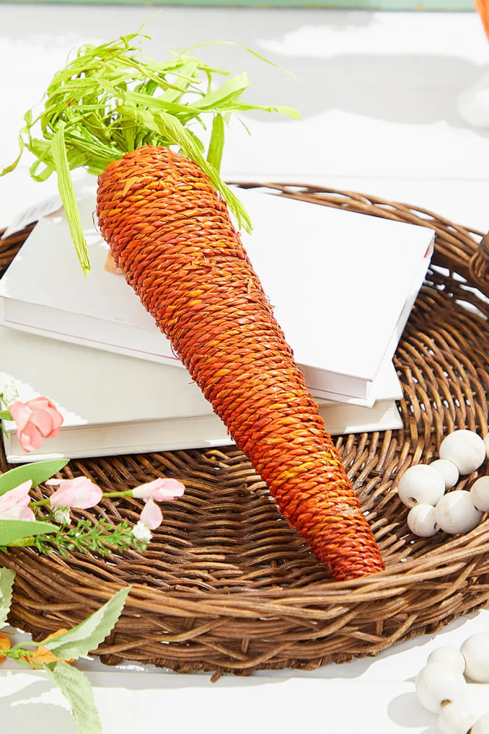 Decorator's Warehouse 15.75" Bright Orange Carrot Ornament > Easter Decor|Easter Decor