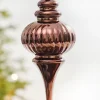 Decorator's Warehouse 10" Bronze Finial > Christmas Decor|Shatterproof