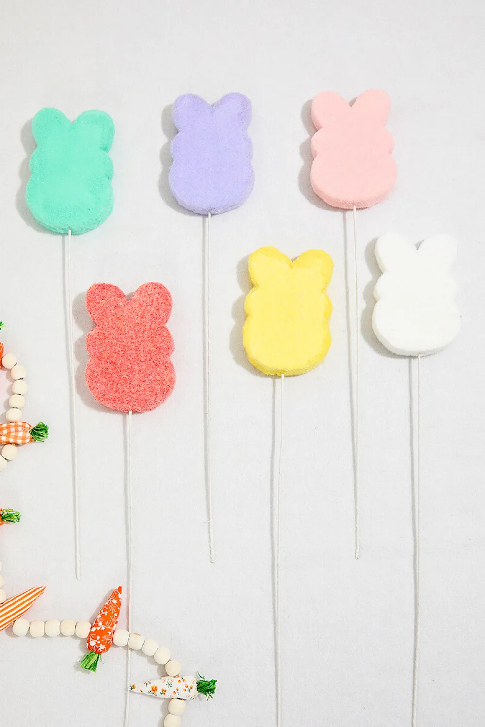 Decorator's Warehouse 20" Bunny Cutout Spray > Easter Decor|Easter Decor