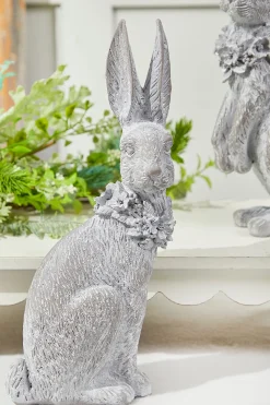 Decorator's Warehouse 13" Bunny Resin Figure > Easter Table Decor|Easter Decor