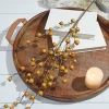 Decorator's Warehouse 30” Butternut Pomegranate Christmas Spray (Weather Resistant) > Sugar & Spice|Christmas Sprays