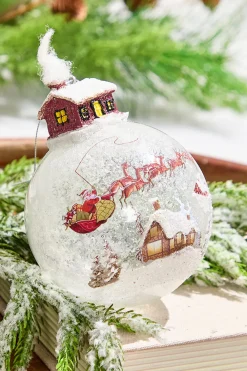 Decorator's Warehouse Cabin Ornament > Christmas Decor|Christmas Ornaments