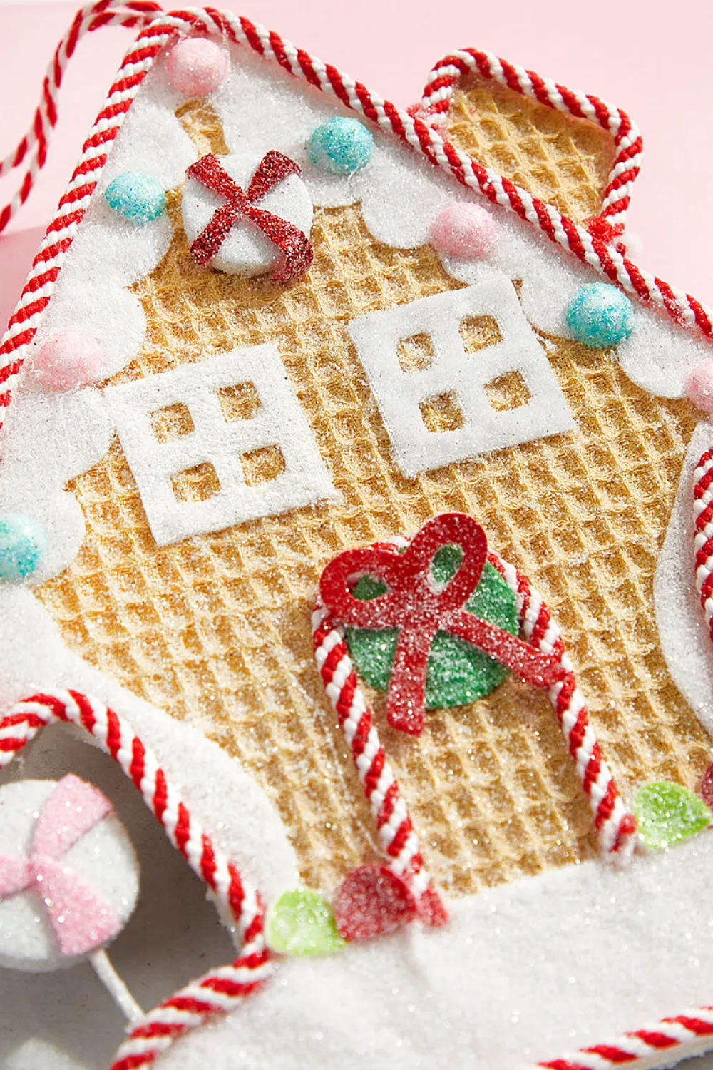 Decorator's Warehouse 7.5" Candy House Ornament > Christmas Ornaments|Christmas Decor