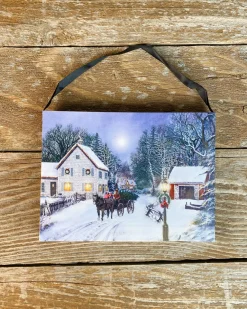 Decorator's Warehouse Canvas-Winter’s Night Assortment > Fun Gifts|Christmas Decor