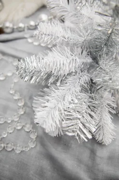 Decorator's Warehouse 21” Caprico PVC Spray - Silver & White > White Christmas|Christmas Sprays