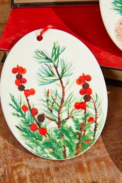 Decorator's Warehouse 5" Cardinal Ceramic Ornament > Christmas Ornaments|Cardinal