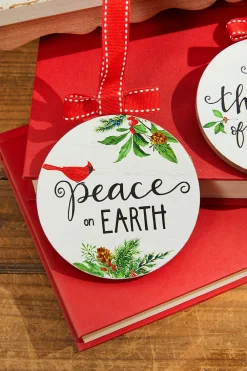 Decorator's Warehouse Cardinal Chorus Ornament - Assortment of 5 > Christmas Ornaments|Cardinal