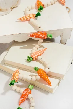Decorator's Warehouse 48" Carrot Garland > Easter Table Decor|Easter Decor