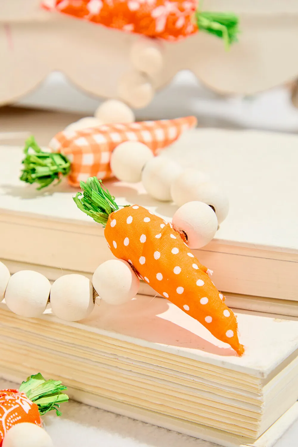 Decorator's Warehouse 48" Carrot Garland > Easter Table Decor|Easter Decor