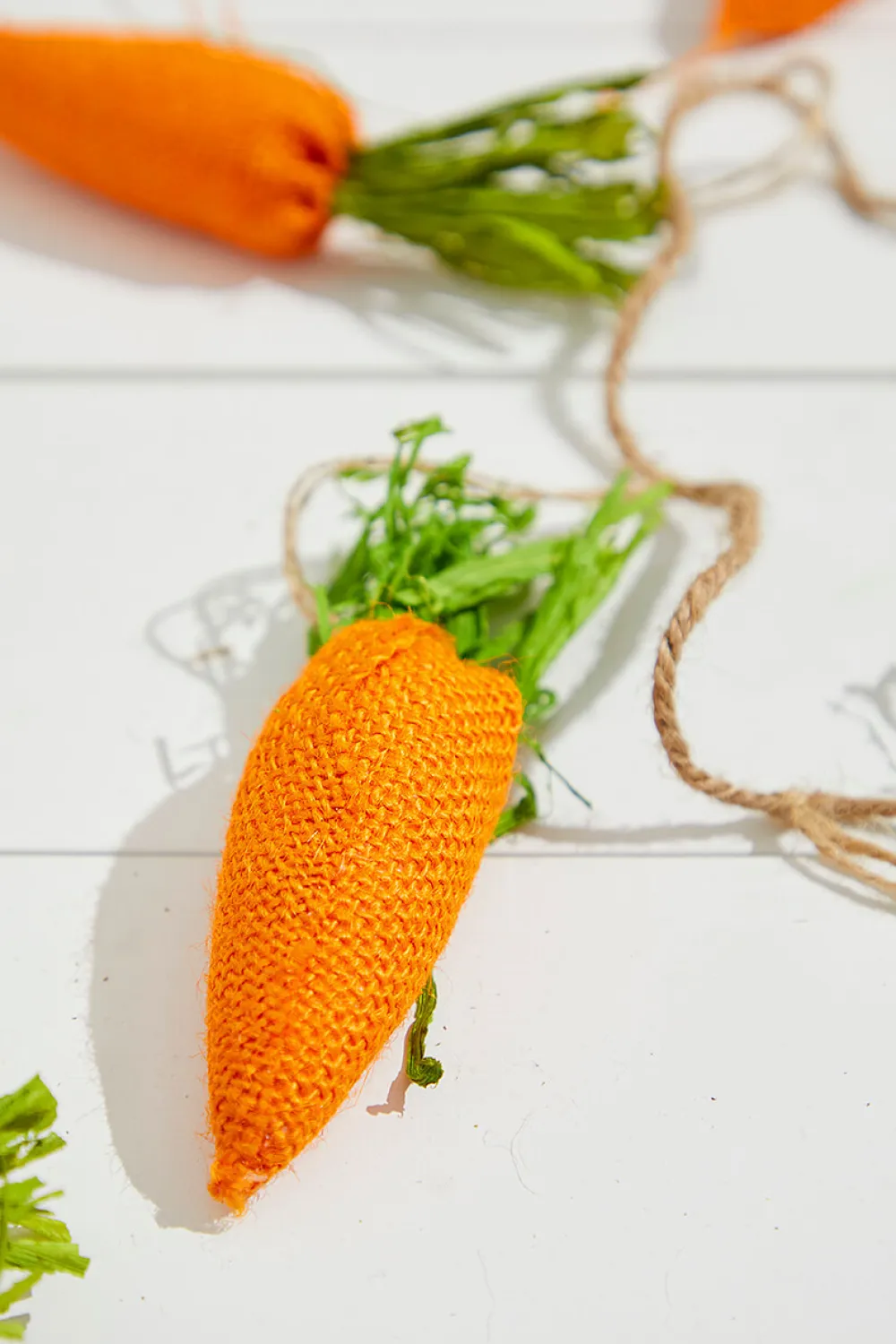 Decorator's Warehouse 5' Carrot Garland > Easter Table Decor|Easter Decor