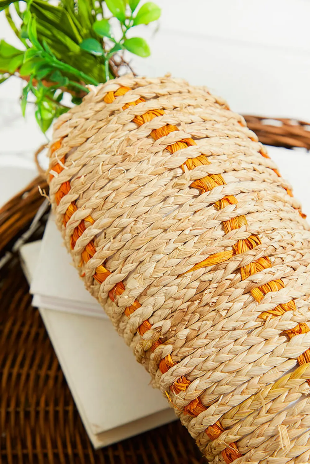 Decorator's Warehouse 23.5" Carrot - Natural Green > Easter Table Decor|Easter Decor