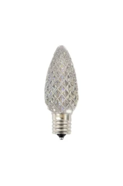 Decorator's Warehouse Case - Pure White C9 Wonderful Faceted (500pcs) > C9 Bulbs|Christmas Decor