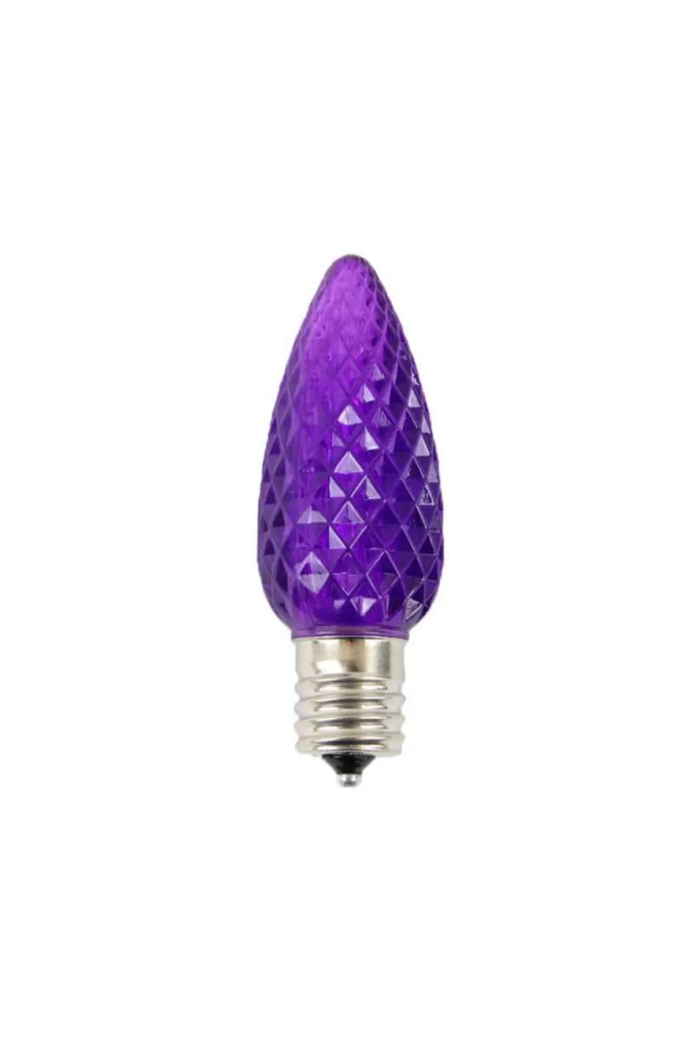 Decorator's Warehouse Case - Purple C9 Wonderful Faceted (500pcs) > C9 Bulbs|Christmas Decor