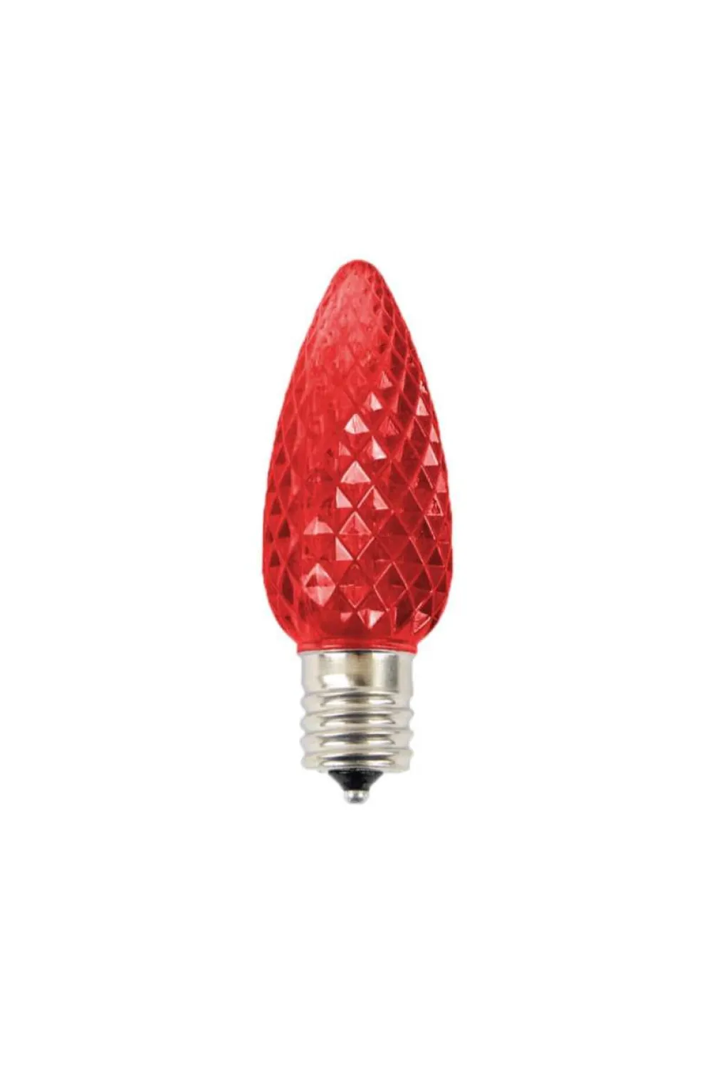 Decorator's Warehouse Case - Red C9 Wonderful Faceted (500pcs) > C9 Bulbs|Christmas Decor