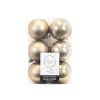 Decorator's Warehouse Cashmere Brown Assorted 6cm Shatterproof - Set of 12 > Sugar & Spice|Boxed Sets