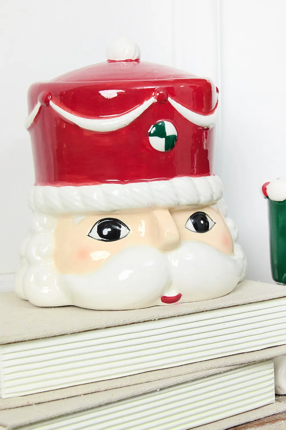 Decorator's Warehouse 6" Ceramic Nutcracker Container - 2 Assorted > Nutcracker|Christmas Sale